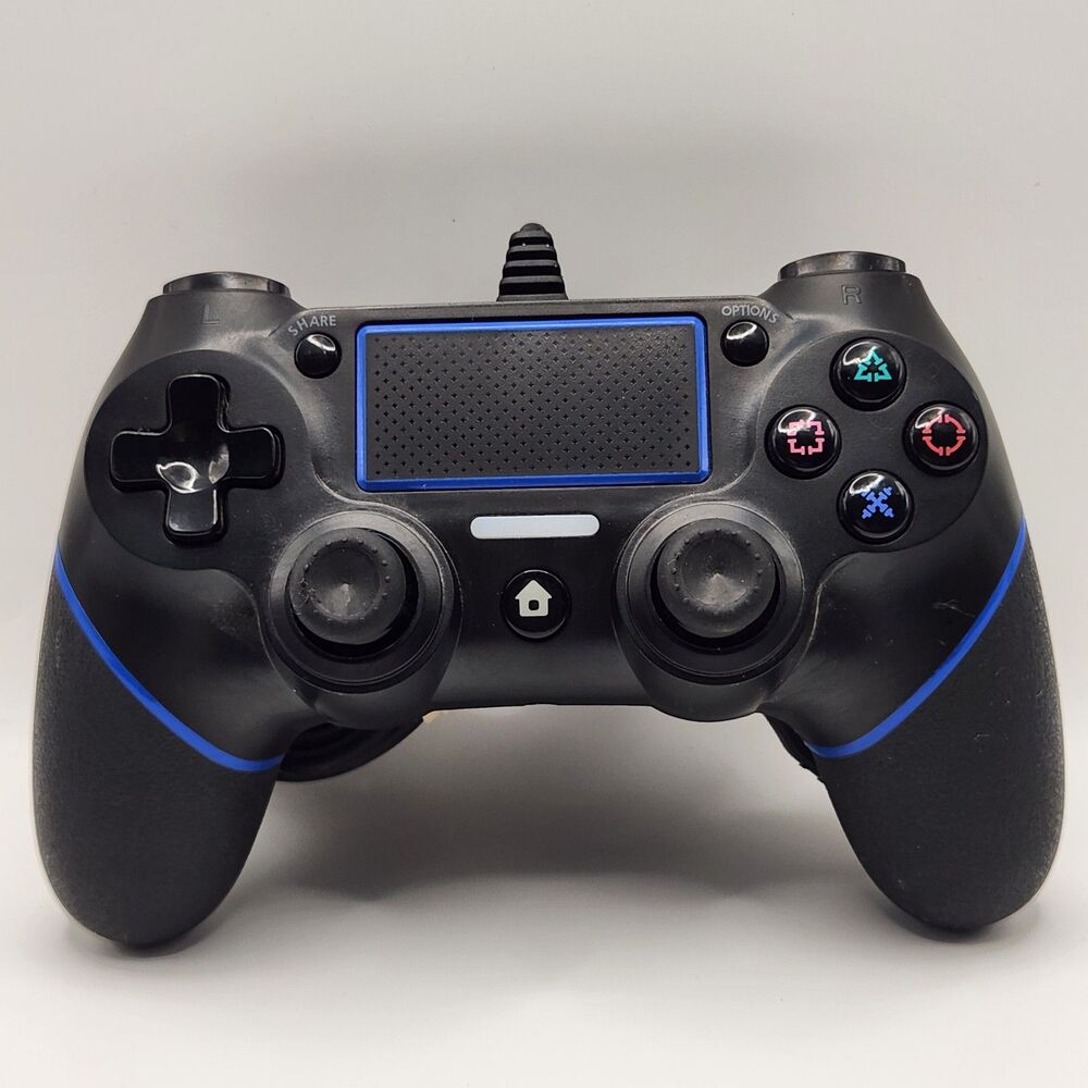 PS4 Controller Wireless Gamepad Compatible with P4/Pro/Slim/PC with Motion Motor
